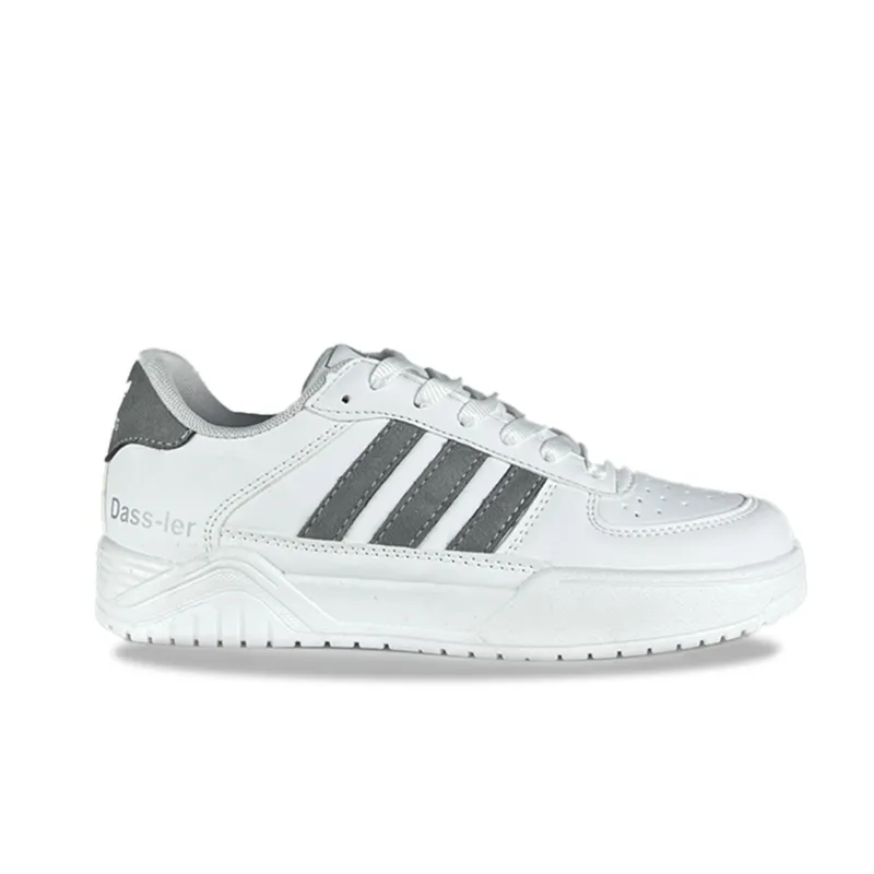 کتونی آدیداس داسلر سفید طوسی